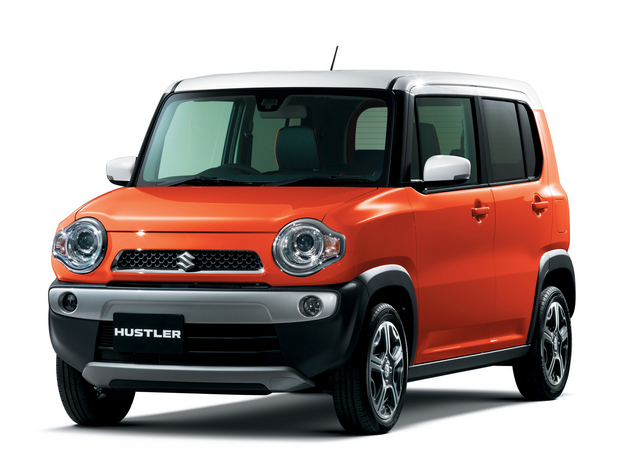 O Hustler combina o conceito minicar com um SUV O Hustler combina o conceito minicar com um SUV