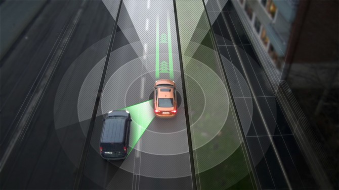 Os carros serão capazes de conduzir de forma totalmente independente, mas o condutor pode assumir o controlo a qualquer momento Os carros serão capazes de conduzir de forma totalmente independente, mas o condutor pode assumir o controlo a qualquer momento