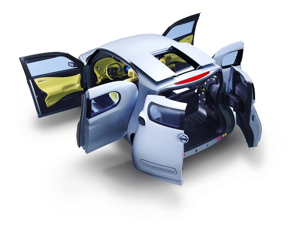 Nissan Townpod: the versatile EV car Nissan Townpod: the versatile EV car