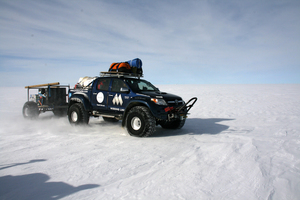 Toyota Hilux reaches the South Pole