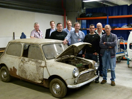 The car was found in a barn in the Netherlands