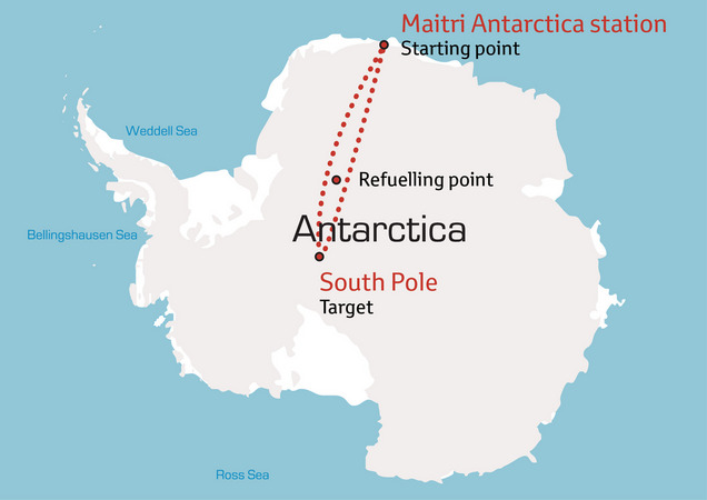 Toyota Hilux reaches the South Pole Toyota Hilux reaches the South Pole