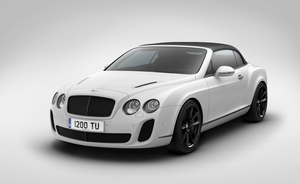 Bentley SuperSports Shatters World Speed Record on Sheet Ice