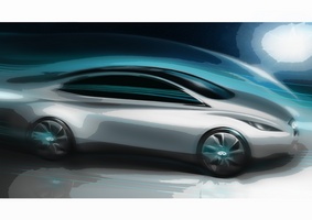 Infiniti Releases Second Teaser Image of EV Luxury Electric Sedan