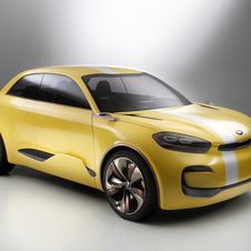 Kia says that the CUB is a four-door coupe
