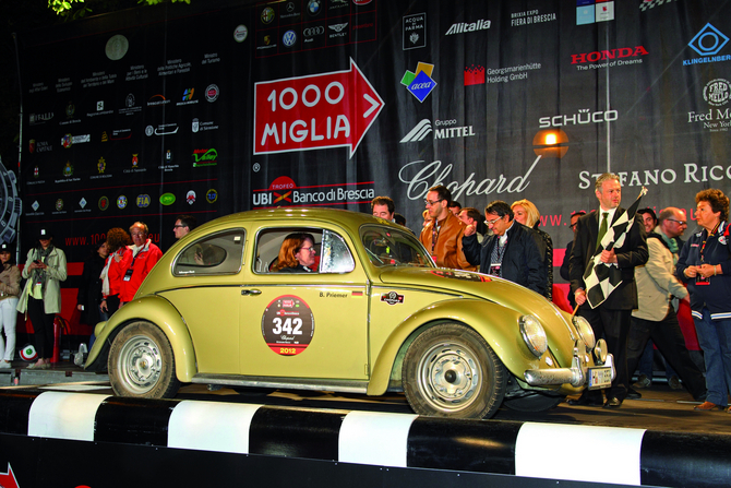 El Grupo Volkswagen en la Mille Miglia 2012