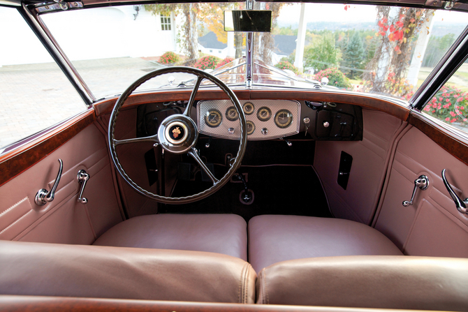 Packard Twin Six Individual Custom Convertible Sedan by Dietrich