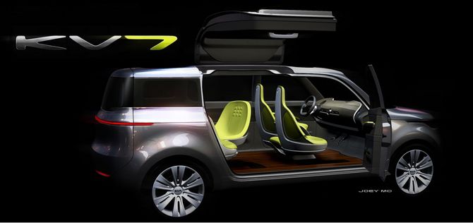 Kia reveals first image of its Detroit concept car Kia reveals first image of its Detroit concept car