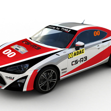 O GT86 CS-R3 foi desenvolvido de acordo com a regulamentação R3 da FIA, que permite a modificação do motor boxer de dois litros