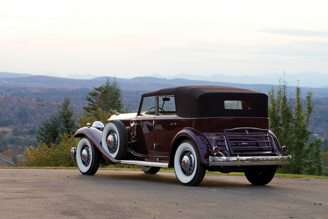 Packard Twin Six Individual Custom Convertible Sedan by Dietrich