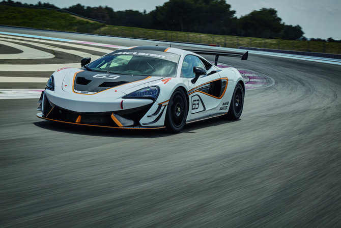 So far the 570S Sprint is the most track-focused car in the Sport Series range So far the 570S Sprint is the most track-focused car in the Sport Series range