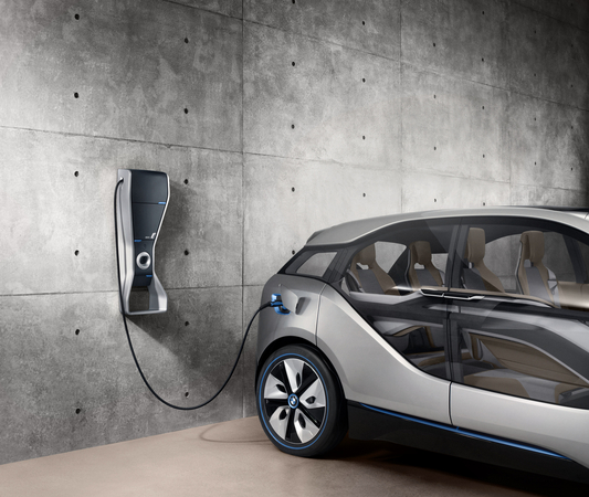 The showroom will also sell BMW's i Wallbox quick charger The showroom will also sell BMW's i Wallbox quick charger