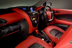 Aston Martin handfitted the interior for the Cygnet