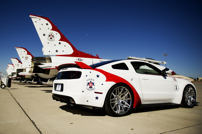 It is the first 2014 Mustang built It is the first 2014 Mustang built
