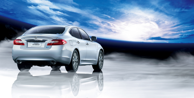Nissan launches Fuga Hybrid Nissan launches Fuga Hybrid