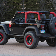 Jeep Wrangler Level Red