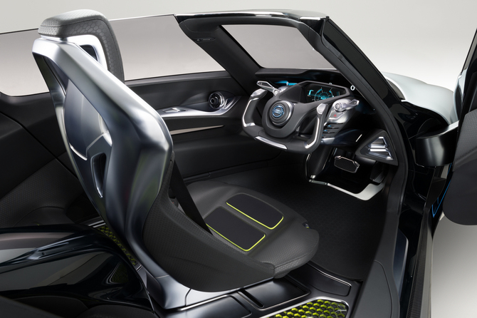 The interior is inspired by a glider The interior is inspired by a glider