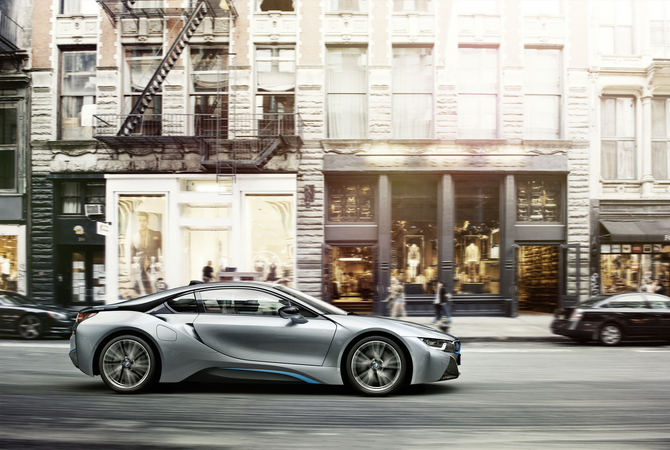 Der BMW i8 Der BMW i8