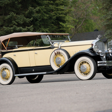 Pierce-Arrow Model 133 Tonneau Cowl Phaeton