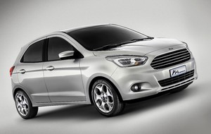 The Ka Concept miniaturizes Ford's hatchback design