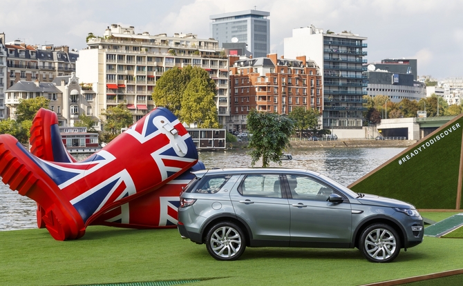 O Discovery Sport representa para a Land Rover uma nova abordagem de design O Discovery Sport representa para a Land Rover uma nova abordagem de design