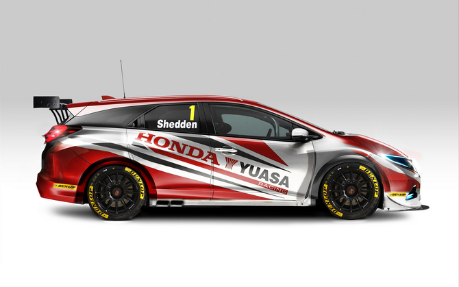 O Civic Tourer vai competir na próxima temporada do BTCC