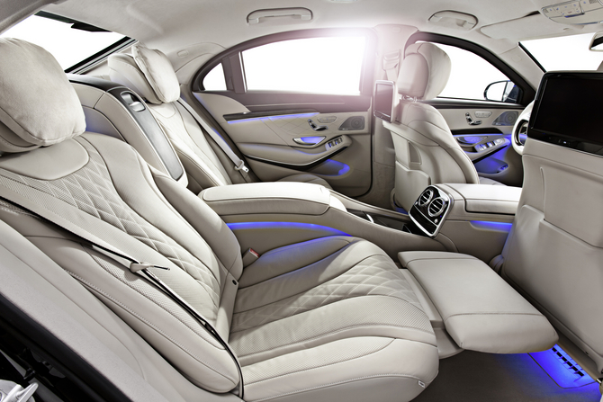 Even with the upgrades when it comes to security, Mercedes didn't have to compromise the luxurious interior featured in the S-Class range