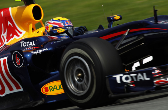 Webber fastest in Spain as Red Bull dominates Webber fastest in Spain as Red Bull dominates