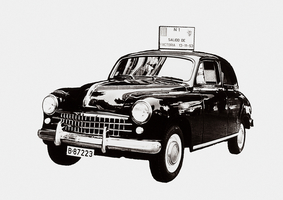 The cars were only for government officials in their first year