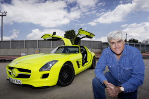 Jay Leno Vists AMG in Affalterbach to Test Drive SLS Convertible with Video