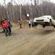 Rally Driver flies in his Honda Civic