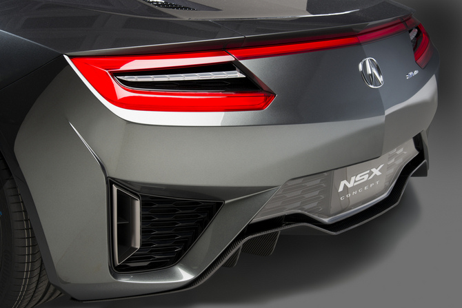 Acura revela protótipo NSX atualizado em Detroit Acura revela protótipo NSX atualizado em Detroit
