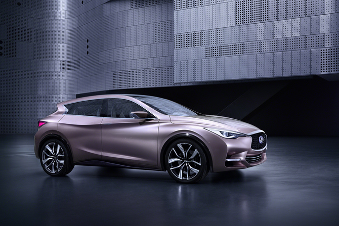 The Q30 will be shown as a concept at the Frankfurt Motor Show