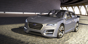 Subaru showed a concept for a hybrid in 2011