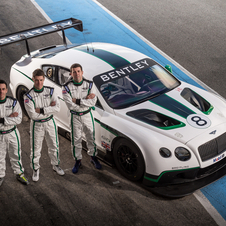 Bentley contratou Guy Smith, Steven Kane e Andy Meyrick para conduzirem o Continental GT3