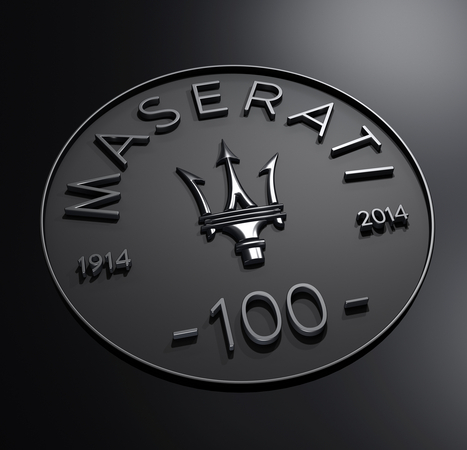 Todos os Maseratis de 2014 vão receber um emblema especial do centenário