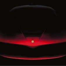 Ferrari divulgou duas imagens do seu novo supercarro na sua revista oficial em dezembro