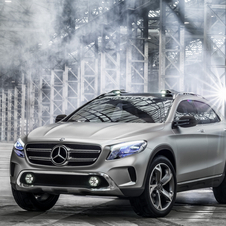The production GLA will be revealed at the Frankfurt Motor Show