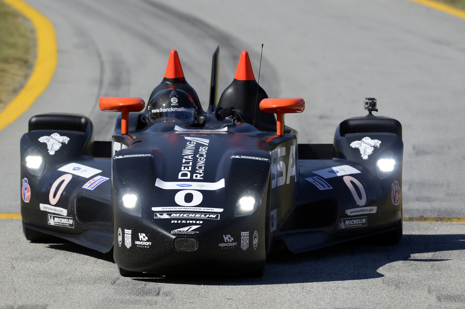 The Deltawing competed just twice this year