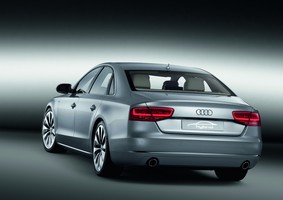 Audi A8 Hybrid concept presented at Geneva