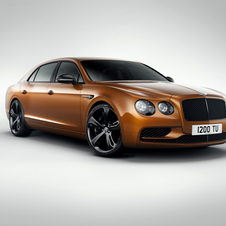 O Flying Spur W12 S recebe a sua velocidade de uma versão melhorada do famoso motor 6,0-litros, twin-turbo do motor W12 da Bentley