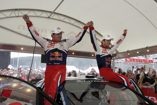 Eight consecutive wins for Loeb in Germany Eight consecutive wins for Loeb in Germany