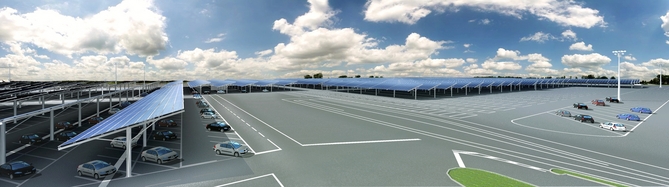Renault launches car industry’s biggest solar roof project Renault launches car industry’s biggest solar roof project