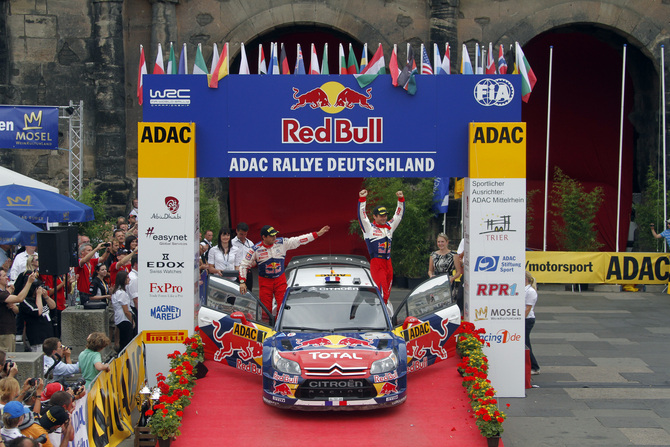 Eight consecutive wins for Loeb in Germany Eight consecutive wins for Loeb in Germany