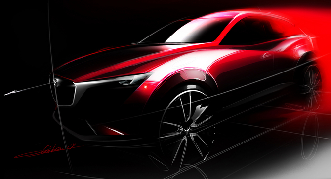 Mazda CX-3 feiert Weltpremiere in Los Angeles Mazda CX-3 feiert Weltpremiere in Los Angeles