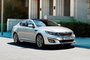 The Optima gets a new front and rear for its refresh