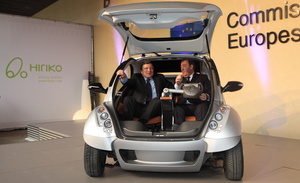 Hiriko Electric Vehicle Coming to European Cities Next Year