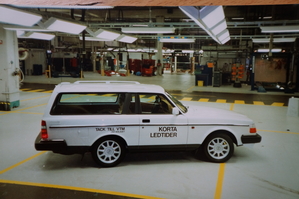 The final car produced was a coupe with the roof of a wagon. 