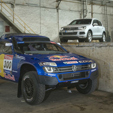 Race Touareg 3 ready for the 2011 Dakar