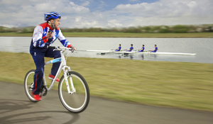 It is also providing 400 bicycles to support rowing events